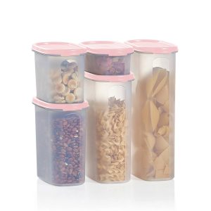 Tupperware® Modular Mates® 5-Piece Set | Oval | Food Storage Containers
